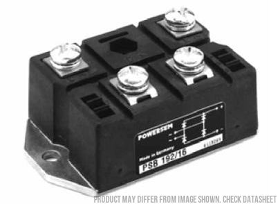 PSB192T/16, Single Phase Diode Rectifier Bridge, 192Amp, 1600V