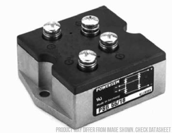 PSB35T/18, Single Phase Diode Rectifier Bridge, 35 Amp, 1800V