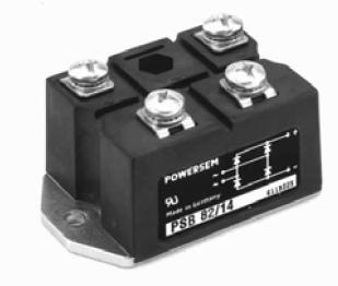 PSB82T/18, Single Phase Diode Rectifier Bridge, 82Amp, 1800V