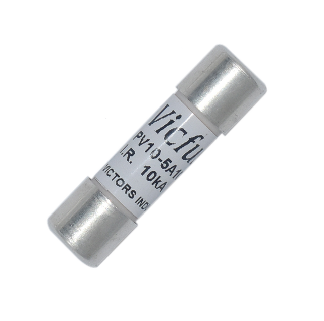 PV10-4A1000VDCgPV, AEO 10.3x38 GpV Solar Fuse 4Amp, 1000VDC @ 10kA, UL2579, IEC 60269, GB13539