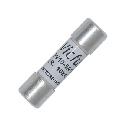 PV10-1A1000VDCgPV, AEO 10.3x38 GpV Solar Fuse 1Amp, 1000VDC @ 10kA, UL2579, IEC 60269, GB13539