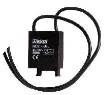 RC1-K0x 12-48VAC, RC Snubber Network 12-48VAC, For KNL or other Contactors