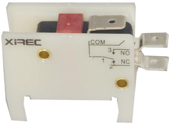F170H0069, Semiconductor Fuse Microswitch for Bussman or Trent Fuses, 1 Amp, 250VAC, Clip On-NH Semiconductor Fuse Micoswitch-XREC-Fastron Electronics Store