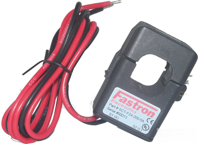 SCT-F24-100-5A, 5 Amp, 100Amp measurement Split Core CT's-Split Core AC Current Transformer-Fastron Electronics-Fastron Electronics Store