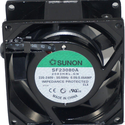 SF23080A2083HBL, AC FAN 80mm sq X 38mm 230V-Fan-Sunon-Fastron Electronics Store