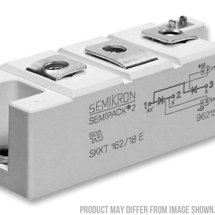 SKKT162/16E, 162 Amp, 1600V, Dual Thyristor Module