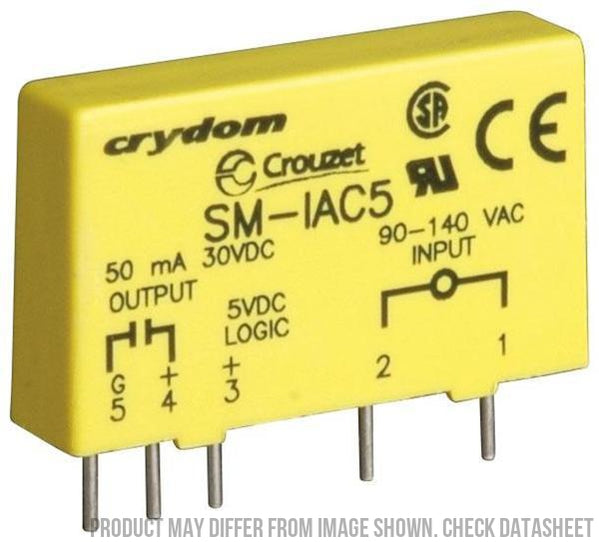 SM-IAC5A, AC Input Module, SM Series 90-140 VAC/DC, 5mA, 5VDC Supply
