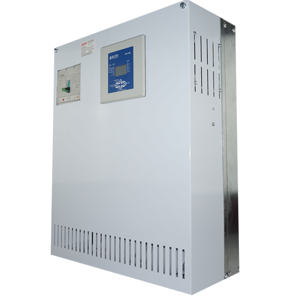 Smart ONE 100kvar 400VAC L-L, 100kVar Smart Capacitor Bank for Plug and Play Reactive Power Correction, IP21