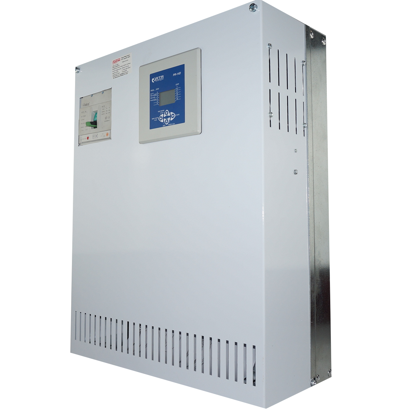 Smart ONE 87.5kvar 400VAC, 87.5kVar Smart Capacitor Bank for Plug and Play Reactive Power Correction, IP21
