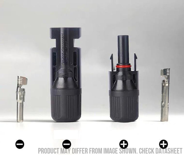 MC4 6mm 1000VDC 35Amp, MC4 Solar Connector/Extender, 1000VDC 35 Amp, for 2-6mm Cable, TUV and CE Approved