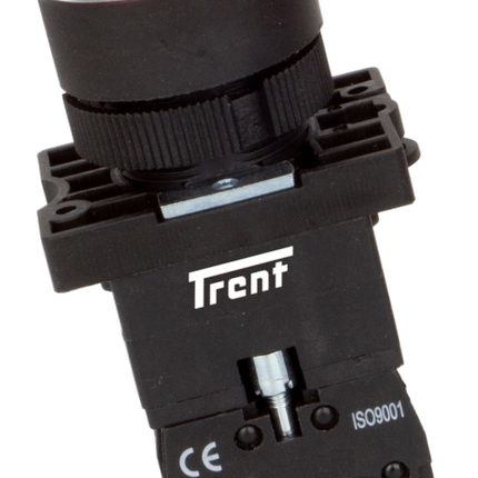 TRIB-22D-W-24, 22mm LED Pushbutton & Indicator White 24AC/DC, Plastic, IEC60947-5-1