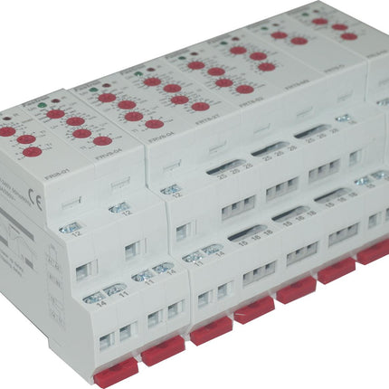 FRV 8-04/460, 220-460VAC L-L Voltage Monitoring Relay, 3 Phase Over/Under Voltage Detection, 1 x CO SPDT 8 Amp Contact, Adjustable Timer Delay, Adjustable Upper and Lower Voltage Limits-Monitoring Relay-Iskra Doo-Fastron Electronics Store