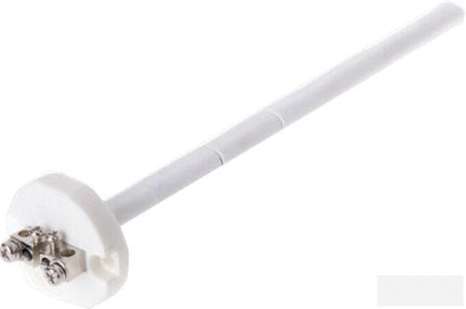 FTCK-3-300-C-1000, Type K Ceramic Thermocouple for Oven, 300 x 9mm Probe w/Ceramic Terminals, -20 to 1000 Deg C-Temperature Sensor-Fastron Electronics-Fastron Electronics Store