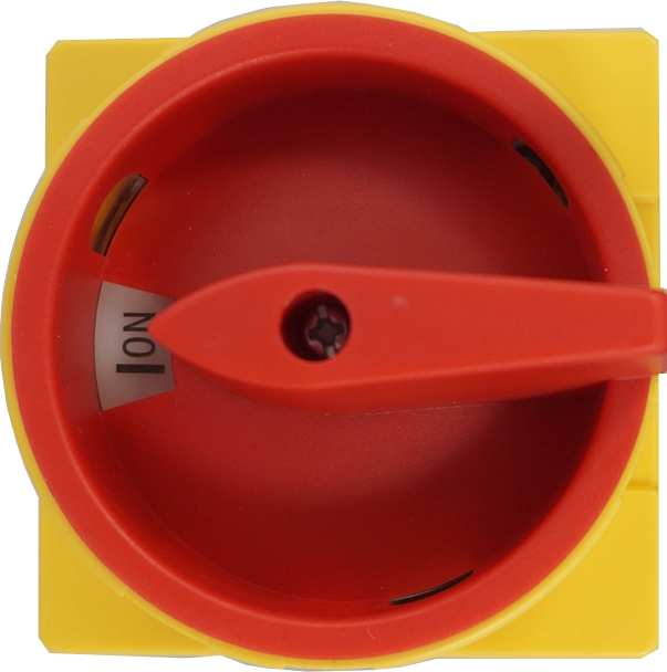 TGLW30-3R25, 3 Pole Rotary/CAM Switch RED, 25 Amp 400VAC, Plastic, Direct Type, IEC60947-5-1