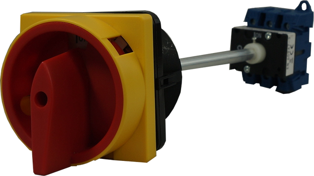 TGLW30-3R63, 3 Pole Rotary/CAM Switch RED, 63 Amp 400VAC, Plastic, Direct Type, IEC60947-5-1