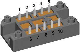 VUO80-18NO1, 3 Phase Diode rectifier Bridge, 82 Amp, 1800V, Fress Fit