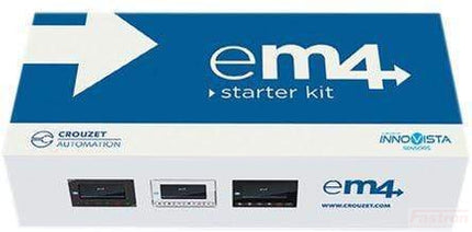 88981136 Crouzet em4 Ethernet Nano PLC Starter Kit, 16 x Inputs, 2 (PWM), 8 (Relay) Outputs, 24 V ac/dc, Ethernet Comms, Includes Software UBS key, and Ethernet Cable