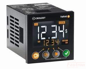 MDF1R10MV2, Syr-Line Multirange Timer TMR48D, 8 Pin, Single Pole 10A CO (SPDT) Delay 0.05s - 9999h, 24 - 240VAC/DC