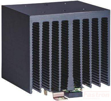 HS122DR, Din Rail Mount Heatsink, 1.2 Deg C per Watt For 1 or 2 single phase Solid State Relay,