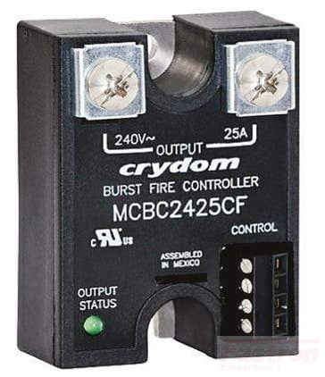 MCBC2425DL, Solid State Relay burst fire Controller, 240VAC, 4-20mA, 20 Cycles