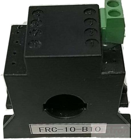 FRC-10-B10, AC Current Transducer, 10 Amp average RMS measurement, 0-10VDC output, 2% Accuracy, Panel Mount-Solid Core AC Current Transformer with Process Output-Fastron Electronics-Fastron Electronics Store