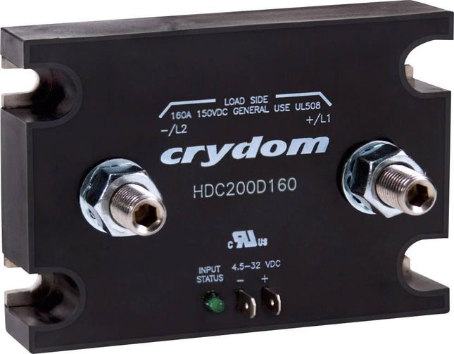 HDC200D120, 3.5-32VDC Input, 7-150V, 120Amp DC Output Solid State Relay