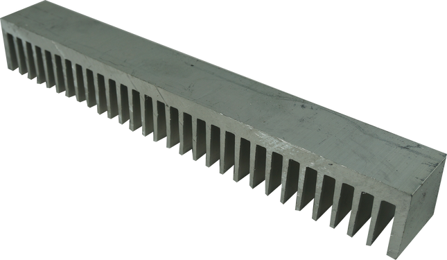 H38A Heatsink 300mm x 40mm profile, 2100mm long. Raw or Milled finish