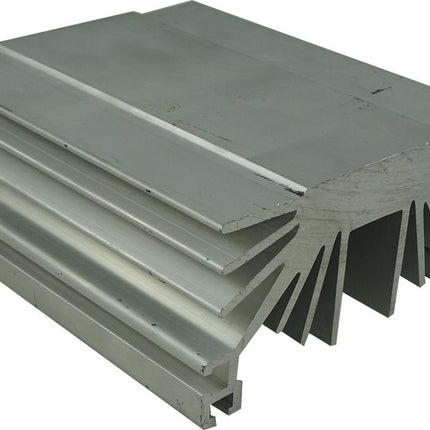 H8 Heatsink, Full Length or cut to order Raw or Milled finish