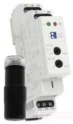 Iskra Doo Monitoring Relay TSD 1 UNI, Twilight Switch, Universal 12-240VAC/DC Power Supply, 16 Amp SPST CO Relay FE-TSD 1 UNI