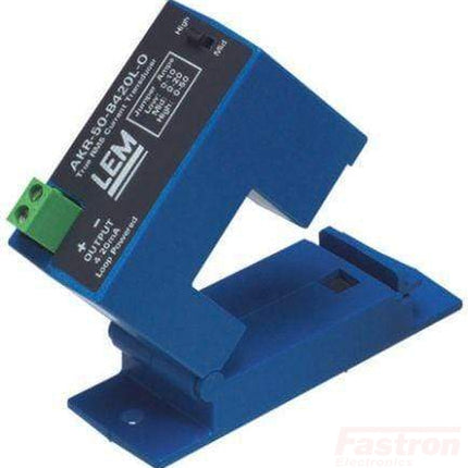 AK 200 B420L, Split Core AC Current Sensor, selectable 100, 150, 200 Amp Average RMS, 4-20mA output, 21.7mm sqr aperture