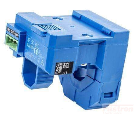 AP 50 B10, AC Current Transformer, 24VDC Powered, Selectable 10,25,50 Amp, Average RMS 0-5V,0-10V output, Infinite Overload Capability