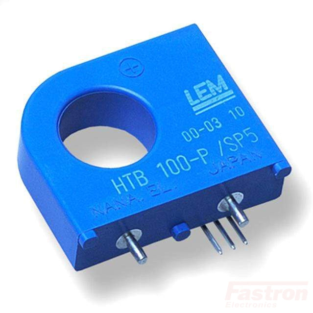 HTB 50-P, Hall Effect Current Sensor, 50 Amp, +/-4V Output, +/-12..15V Supply, 16mm Aperture, PCB Mount, X = 1%