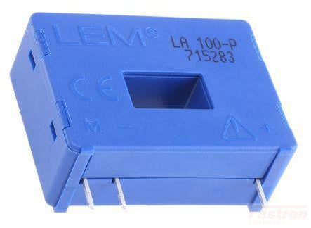 LA 150-P, C/L Hall Effect Current Sensor, 150 Amp, 75mA Output, PCB Mount, +/-12..15V Supply, PCB Mount, X = 0.45%