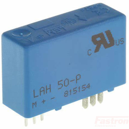 LAH 100-P, C/L Hall Effect Current Sensor, 100 Amp, +/-12..15V, PCB Mount, X = 0.25%, 5kV Isolation