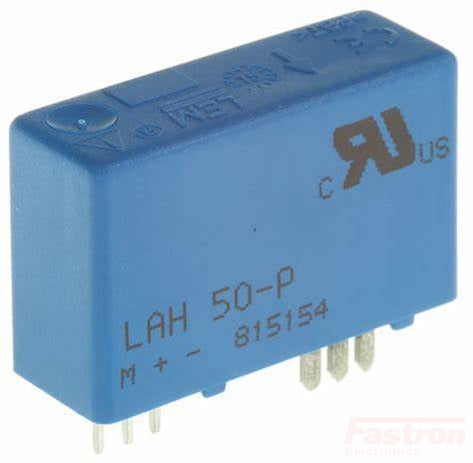 LAH 50-P, C/L Hall Effect Current Sensor, 50 Amp, 25mA Output, +/-12..15V, PCB Mount, X = 0.25%, 5kV Isolation