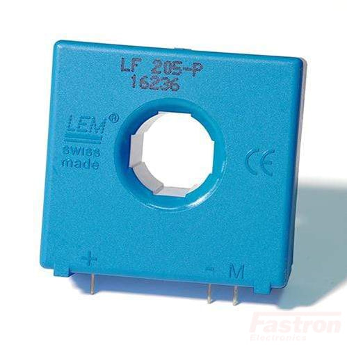 LF 205-P, O/L Hall Effect Current Sensor, 200 Amp, 100mA Out, PCB Mount, 15.5mm Aperture, +/-15..24V Supply