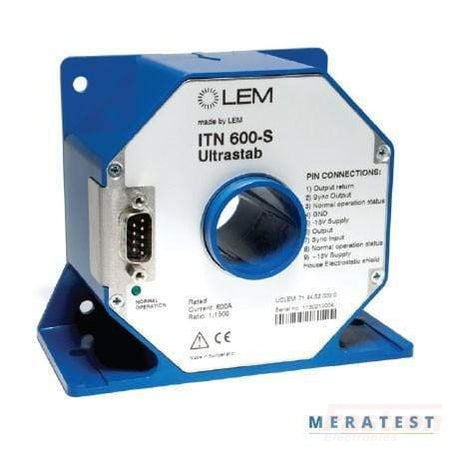 ITN 600-S ULTRASTAB High Precision Hall Effect Current Sensor, 600 Amp peak, 400mA Output, 30mm Aperture, +/-15V Supply