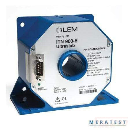 ITN 900-S ULTRASTAB, C/L Hall Effect Sensor, High Precision, +/- 900 Amp DC, or 636 Amp AC RMS