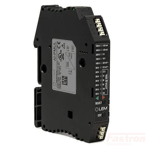 LEM International SA Rogowski Coil AI-PMUL Universal Integrator for Rogowski Coils, Multi Range Input and Output, up to 5000Amp Measurement, Din Rail Mount FE-Integrator AI-PMUL