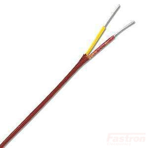TC Cable 1M, 7.0/0.2mm Thermocouple cable per Meter, Teflon, Laid Flat ANSI Standard-Temperature Sensor Accessories-Fastron Electronics-Fastron Electronics Store