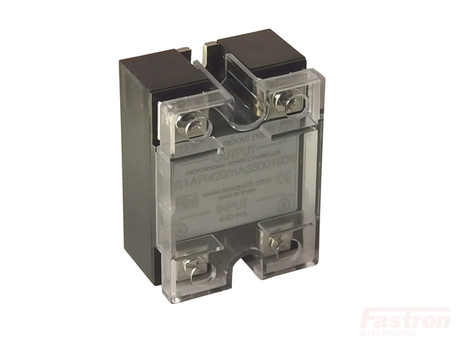 RS1API420MA280025R, Single Phase Proportional Phase Controller, 4-20mA Input, 240V, 25 Amp