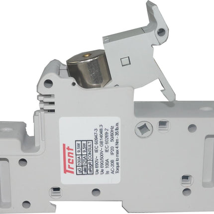 NBR-FR22GR69V63T + RT18-125L Series 63 Amp 690V Semiconductor I²t gR Fuse Cartridge Style 22 x 58mm (3pcs)-gR Semiconductor Fuse Quick Release-Trent-Fastron Electronics Store
