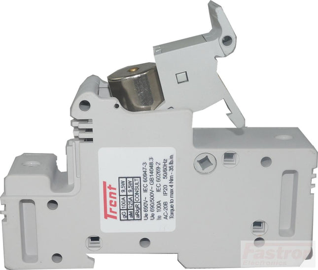 NBR-FR22GR69V25T + RT18-125L, 25 Amp 690V Semiconductor I²t Fuse & Fuse Holder Cartridge Style-gR Semiconductor Fuse Quick Release-Trent-Fastron Electronics Store