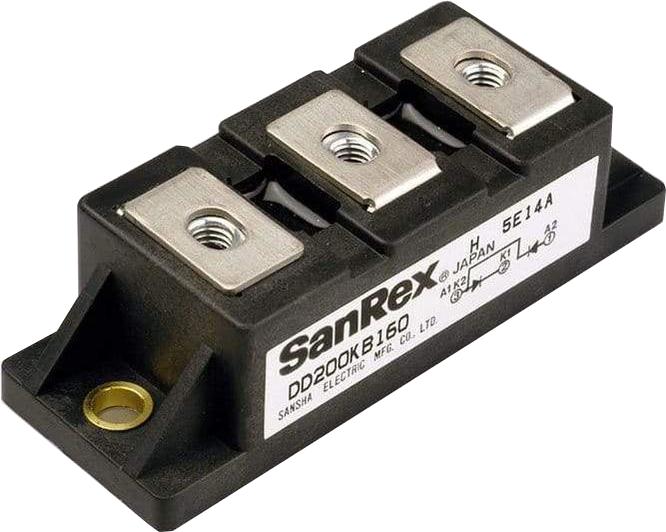 MDK110-16-223F3, Dual Diode Module, Common Cathode, 110 Amp, 1600V, 22