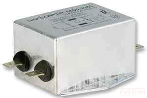 5500.2047, 2 Stage EMC (RFI) Line Filter, FMW2.55.20/5, 250VAC, 20 Amp, Very High Symmetrical Attenuation