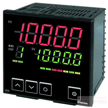 BCD2R1006 Temp Controller, 96x96mm, 24VAC/DC, SSR output, RS485 Comms