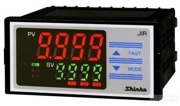 JIR301M1 Indicator, 48x96mm, 24VAC/DC, 3 Alarm outputs, 4-20mA Retransmission