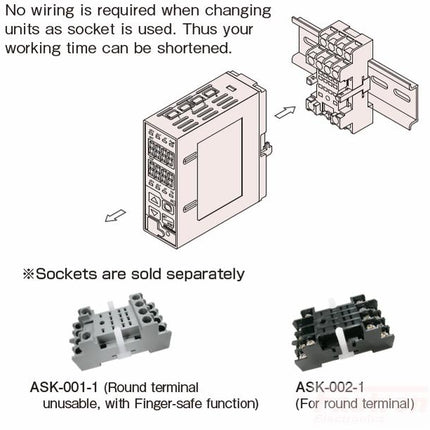 Shinko Technos Co Ltd Shinko Accessories ASK-001-1 Touch proof Y Terminal WCL Base FE-ASK-001-1