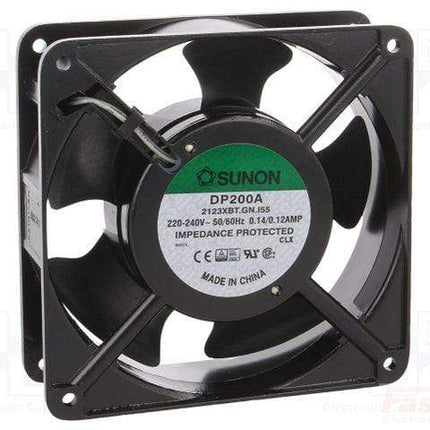 Sunon Fan DP200A2123XBT, AC FAN 120mm sq X 38mm 230V FE-DP200A2123XBT