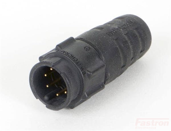 EN3L4MX, Switchcraft Circular Connector 4P MALE IN-LINE TYPE. For LEM PCM Series
